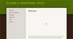 Desktop Screenshot of elainehantman.com